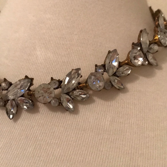 Crystal Gem & Leaf Necklace! - Picture 4 of 4